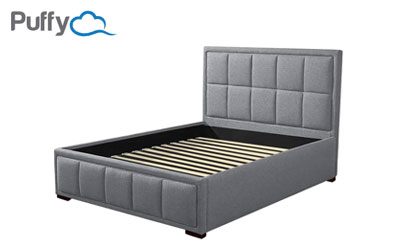 puffy bed frame product