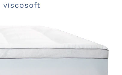 viscosoft serene hybrid mattress toper product