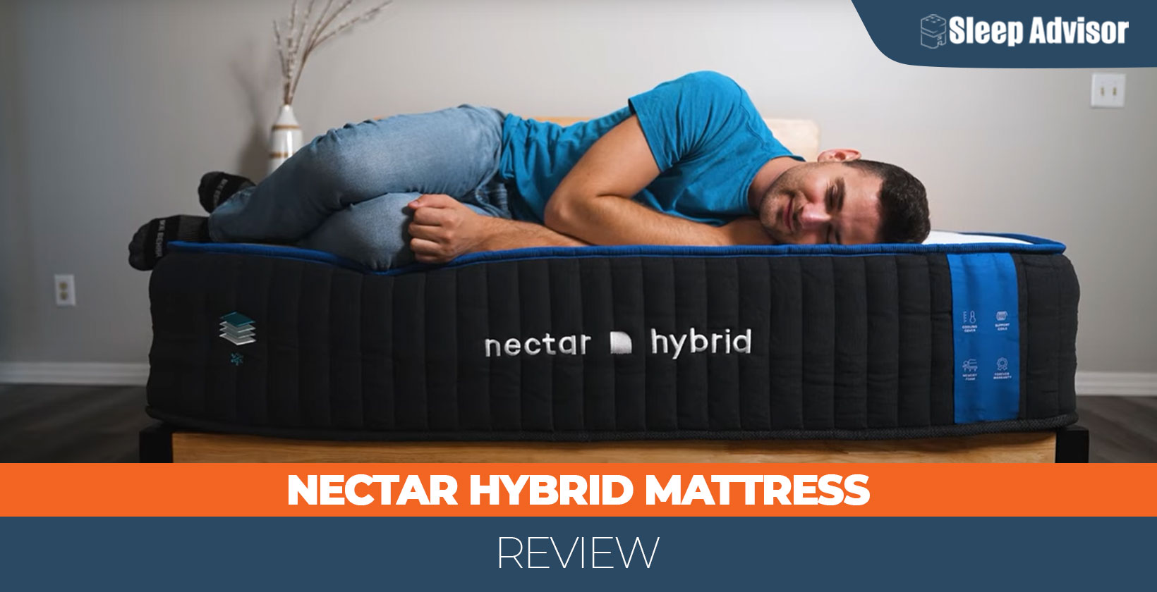 Nectar Hybrid Mattress review 1640x840px