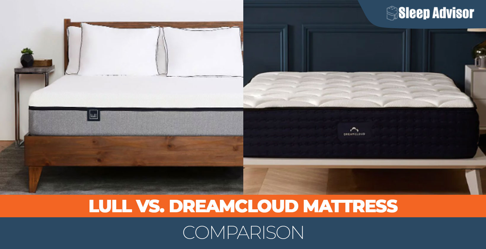 Lull vs. DreamCloud Bed Comparison