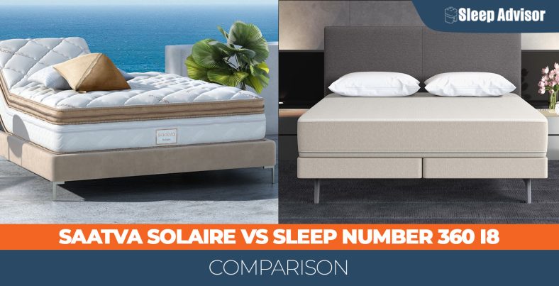 Saatva Solaire vs. Sleep Number i8 360 (2024)