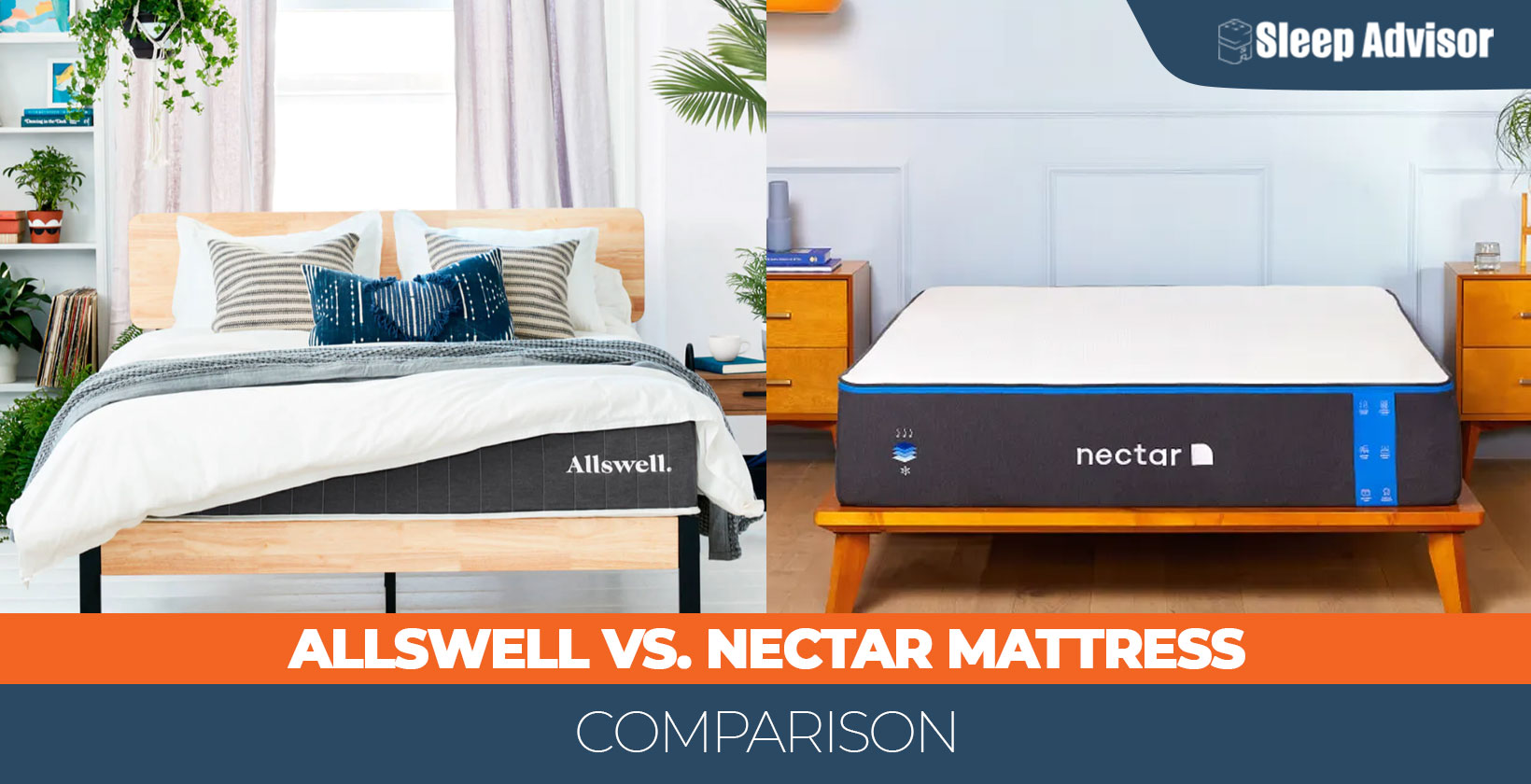 Allswell vs. Nectar mattress comparison