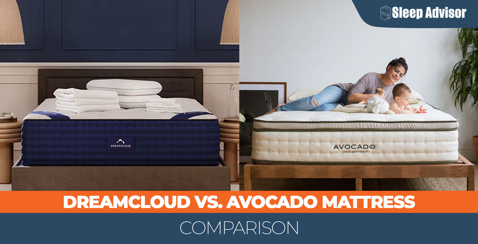 DreamCloud vs Avocado Mattress Comparison