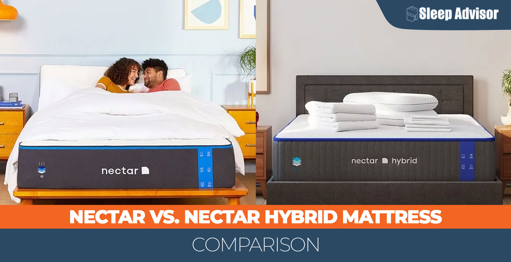 Nectar vs. Nectar Hybrid Mattress Comparison