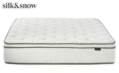 Silk and Snow organic mattress product image