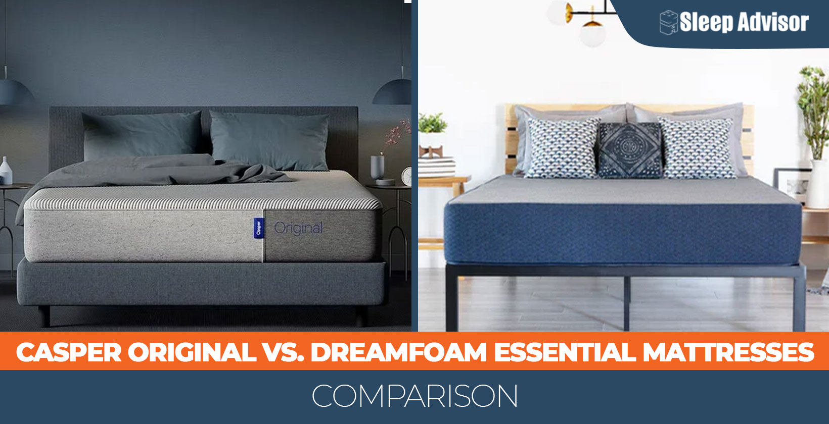 Casper Original vs. Dreamfoam Essential Mattress Comparison