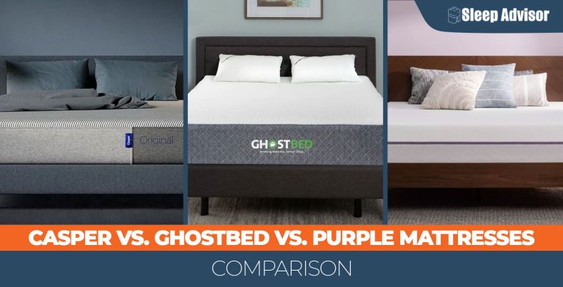 Our Casper vs. GhostBed vs. Purple Comparison for 2024