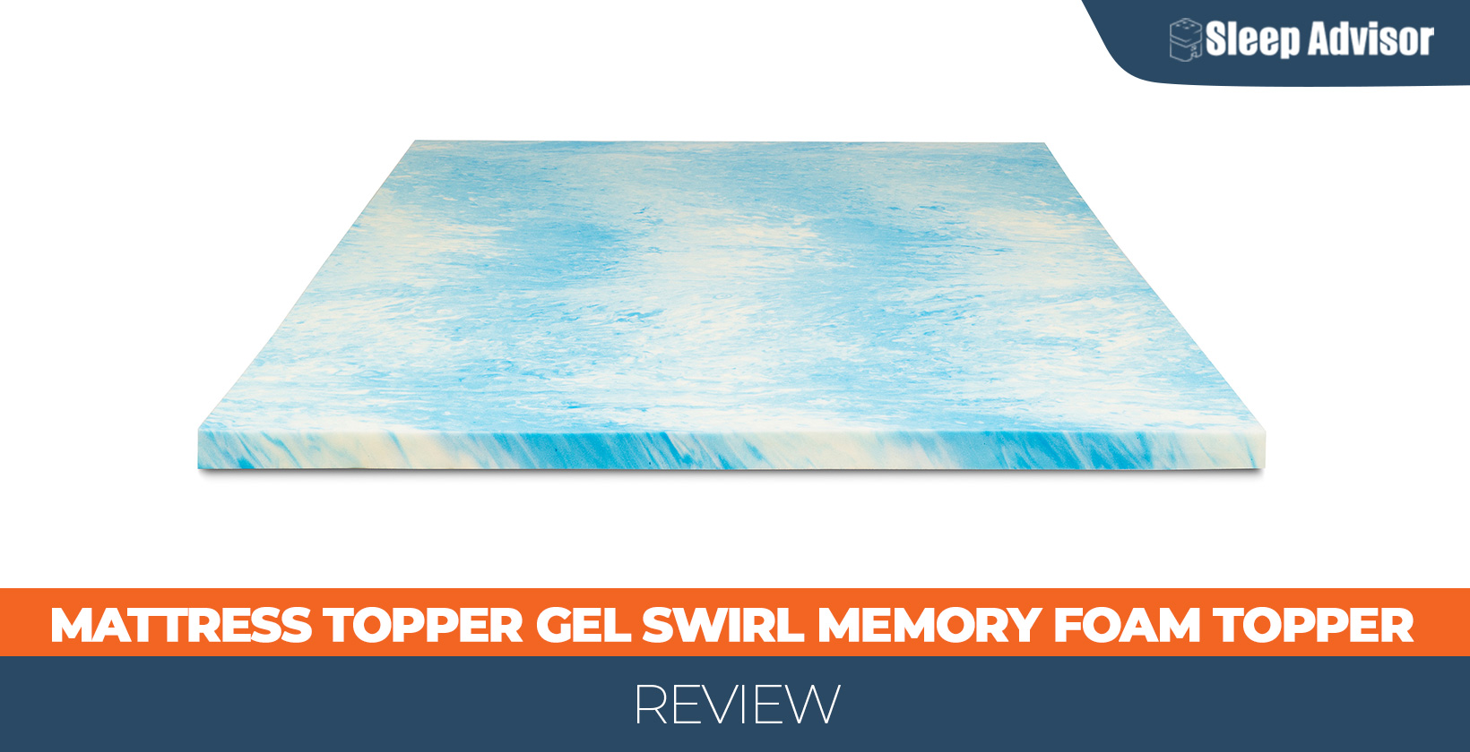 Our in depth Mattress Topper Gel Swirl Memory Foam Topper