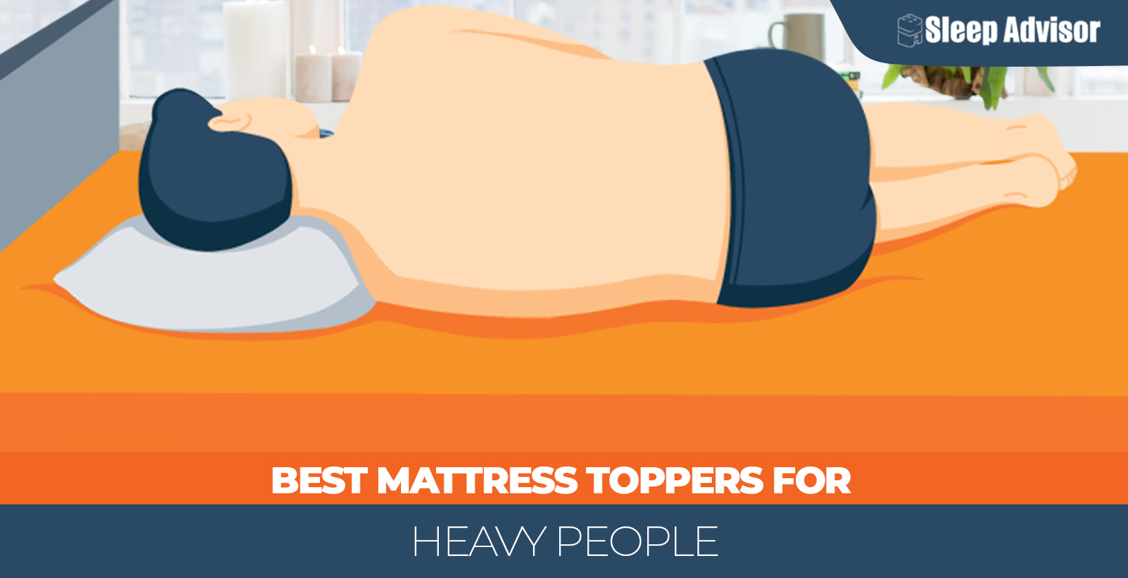 Best Mattress Toppers for Heavy People in 2024