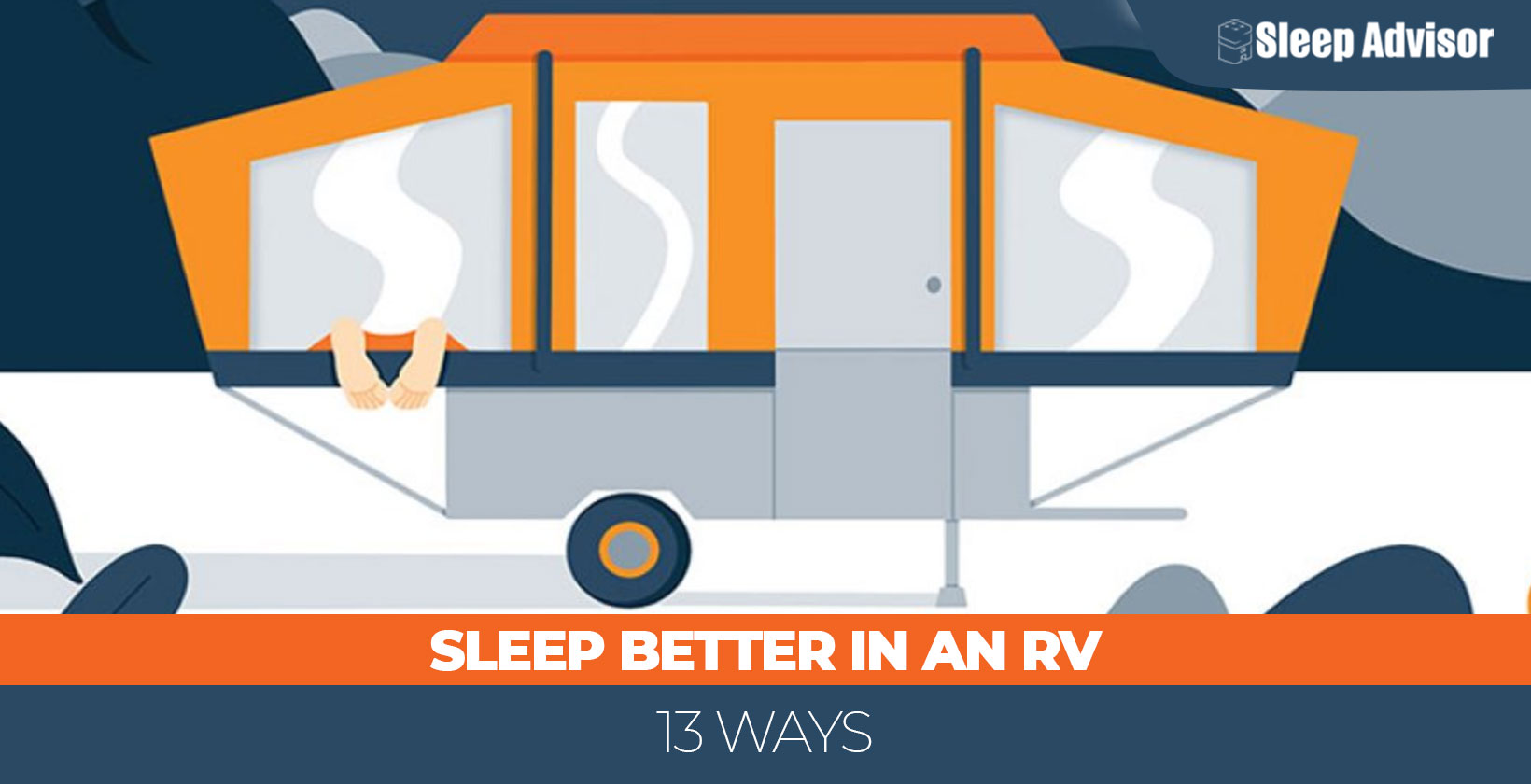 13 Ways to Sleep Better in an RV 1640x840px