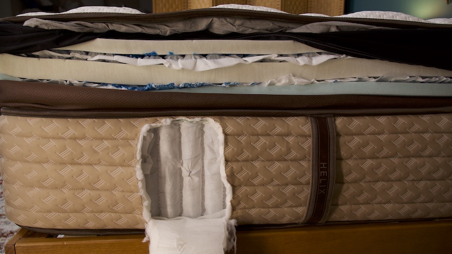 Helix Midnight Elite Mattress Construction Helix Midnight Elite Mattress Construction