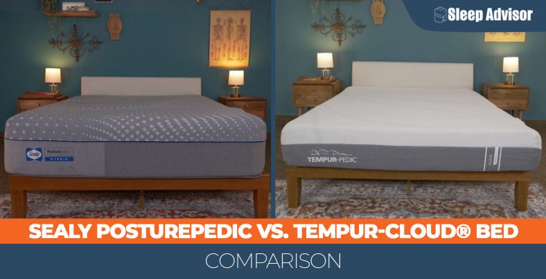 Our Sealy Posturepedic vs. TEMPUR-Cloud® Bed Comparison for 2024