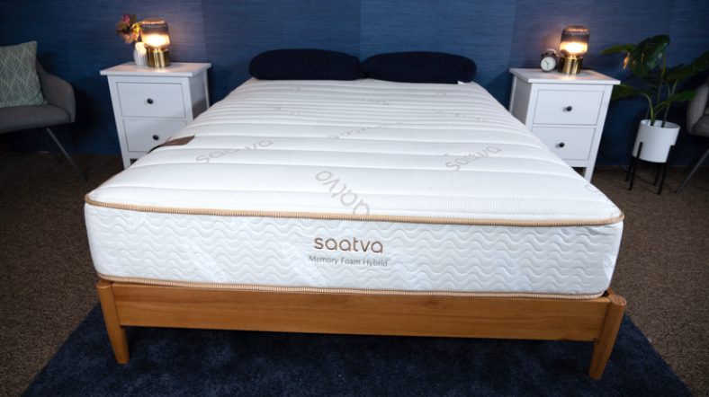 Saatva memory foam hybrid mattress