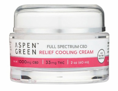 Aspen Green Relief Full Spectrum CBD Cooling Cream