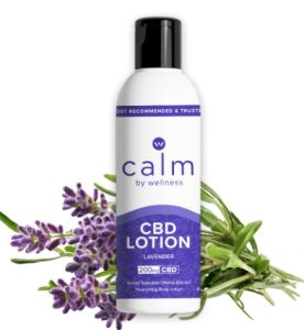 Calm by Wellness CBD Lavender Lotion