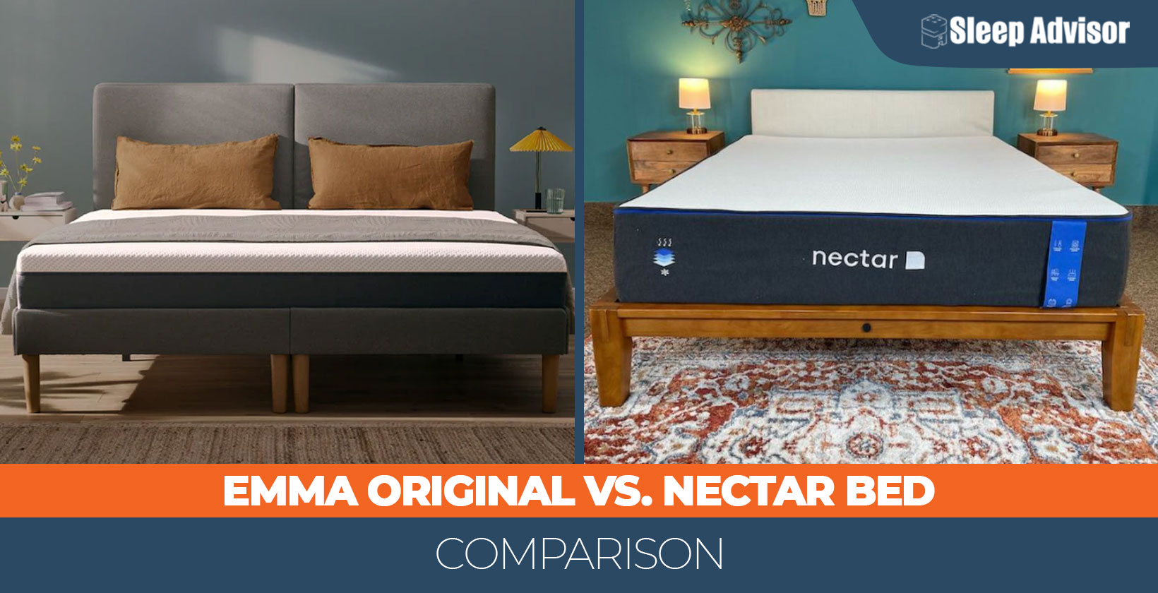 Our Emma Original vs. Nectar Bed Comparison for 2024 Sleep Advisor
