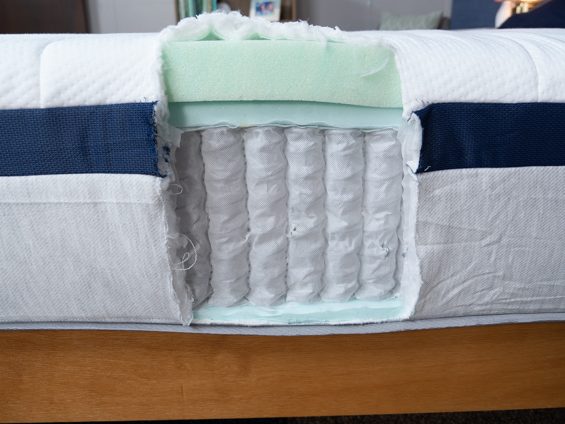 Take a closer look at the mattress construction of the original DreamCloud mattress