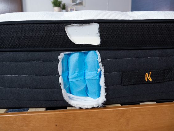 Taking a look at the Nolah Evolution mattress construction