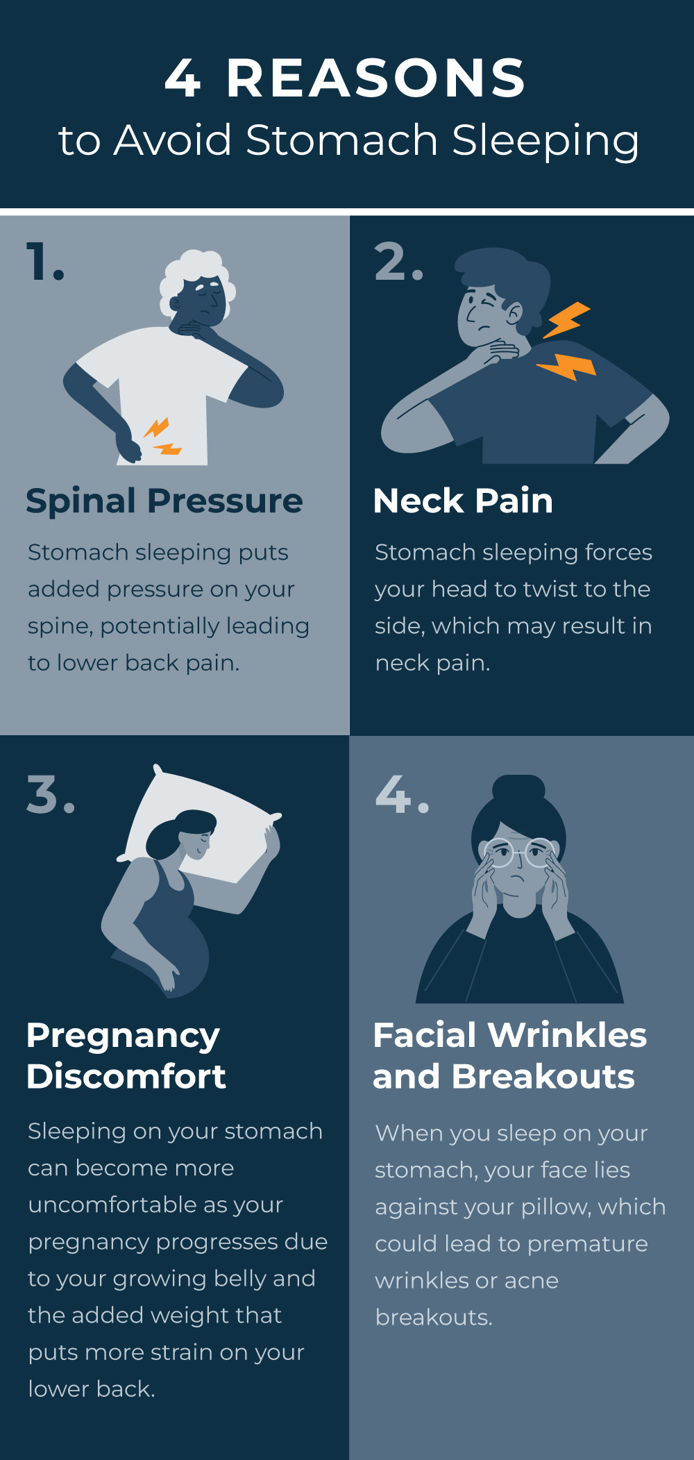 Is Sleeping On Your Stomach Bad? Sleep Advisor