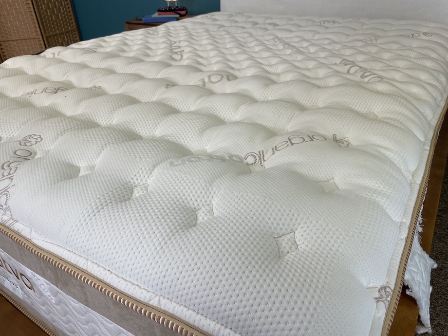 The top layer of the Saatva RX mattress