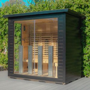 Sun Home Luminar™ Outdoor 5-Person Sauna
