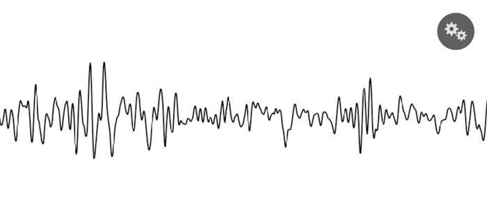 The Seismograph our testers are using to test motion isolation on the Brooklyn Bedding Signature Hybrid