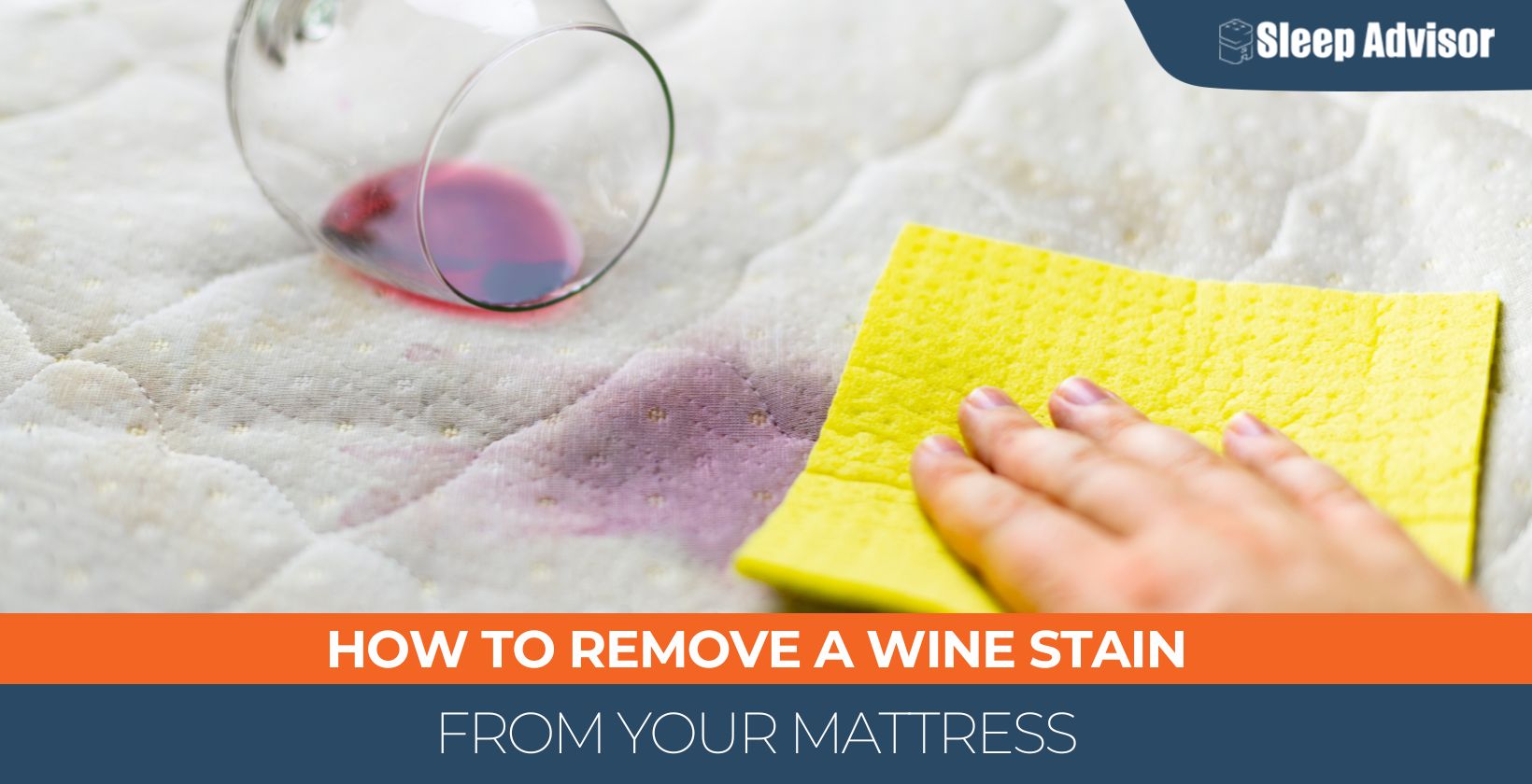 How to Remove a Wine Stain from Your Mattress