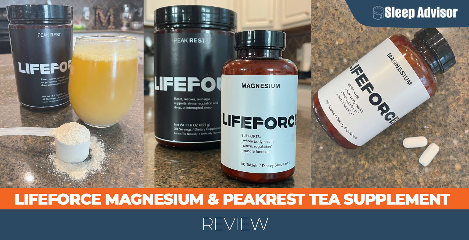 My LifeForce Magnesium & PeakRest Tea Supplement Review for 2024