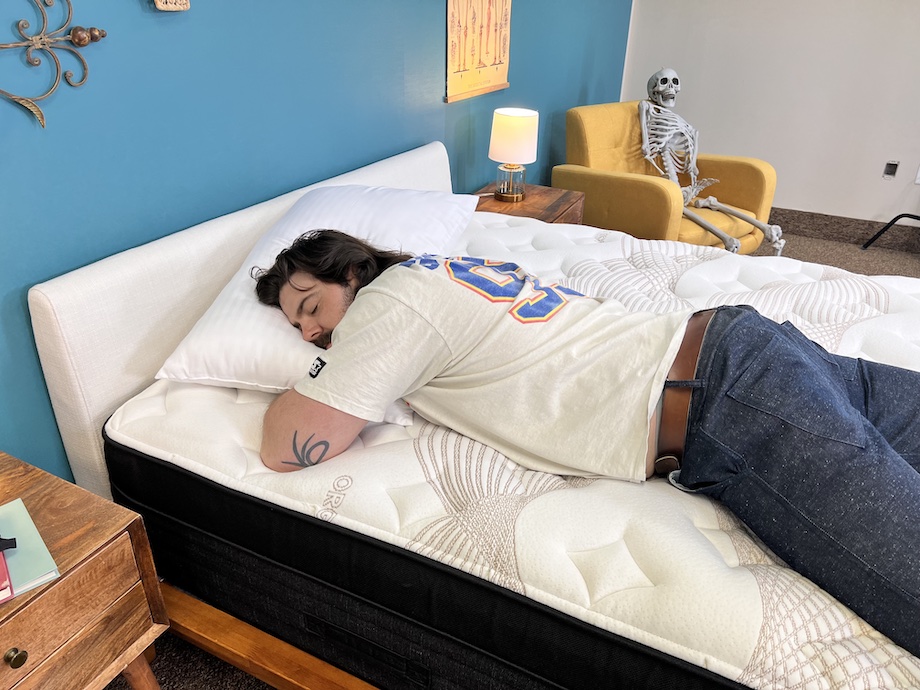 Nolah Evolution heavyweight stomach sleeper
