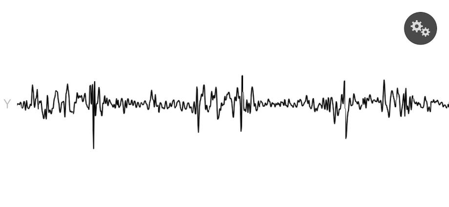 WinkBed motion isolation seismograph