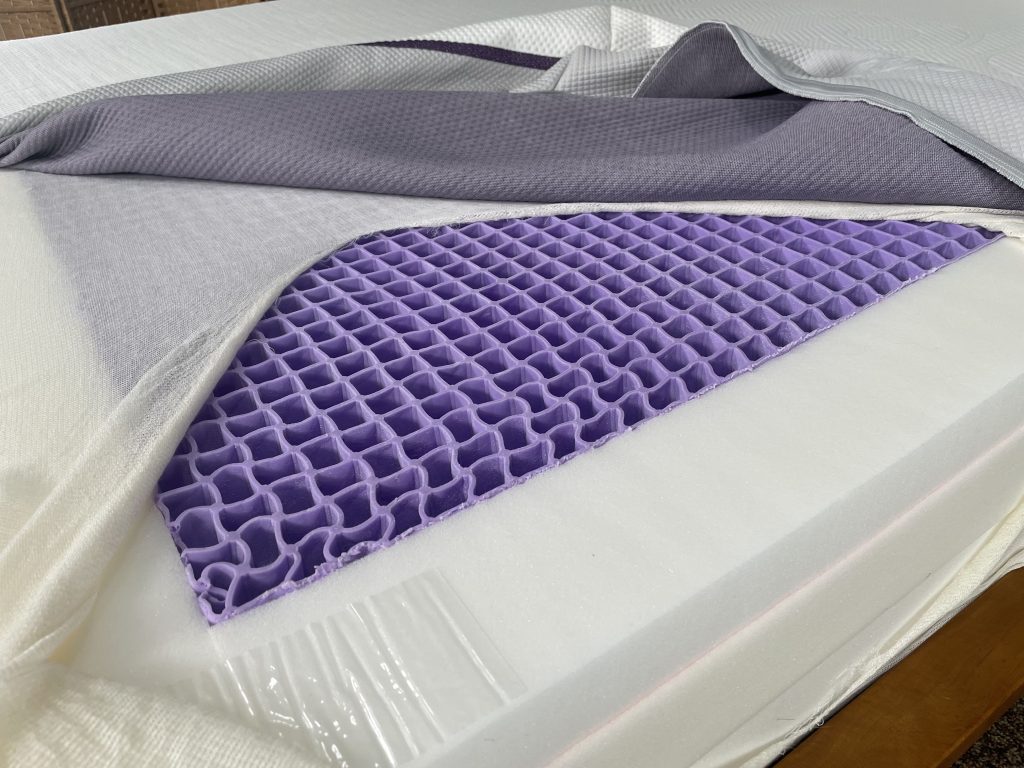 Purple Original mattress construction