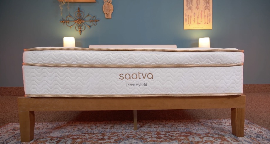 Saatva Latex Hybrid hero image